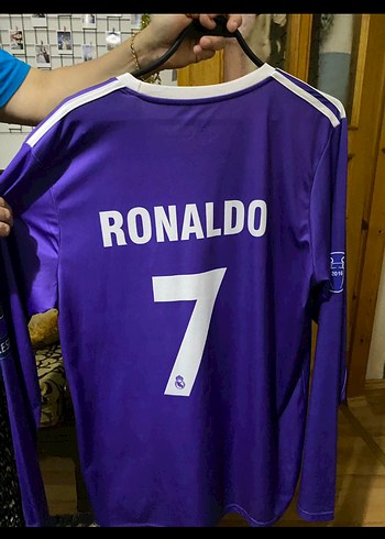 Diğer Erkek Real Madrid Uzun kollu Forma