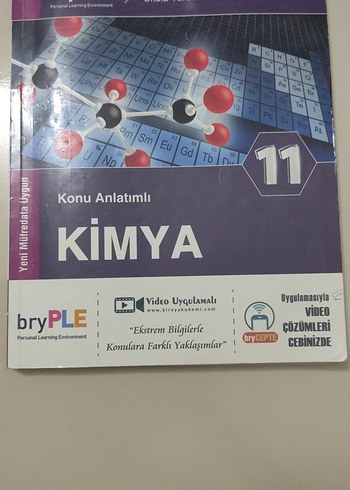 Konu Anlatımlı 11. Sınıf Kimya Kitabı