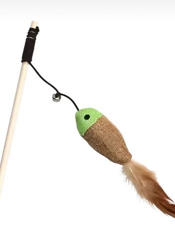 Renkli Kedi Oltası Oyuncağı - Görsel 4