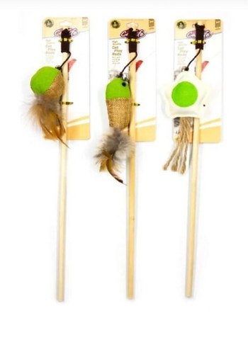 Renkli Kedi Oltası Oyuncağı - Görsel 2