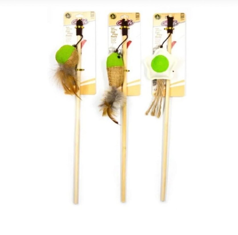 Renkli Kedi Oltası Oyuncağı - Görsel 2