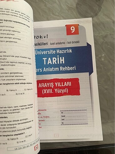  Tyt-Ayt Tarih konu+soru
