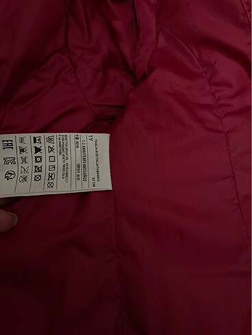 12-18 Ay Beden pembe Renk Benetton mont