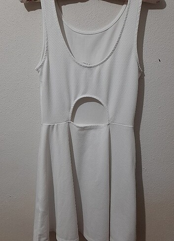 H&M H&M beyaz mini elbise