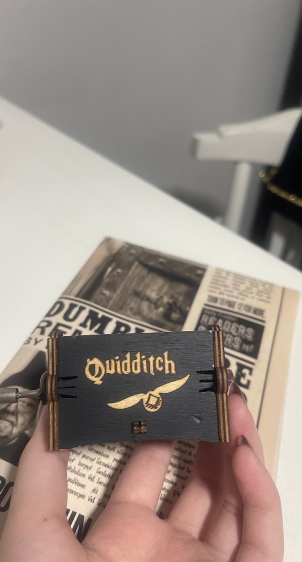 Harry Potter Ahşap Müzik Kutusu - Görsel 4