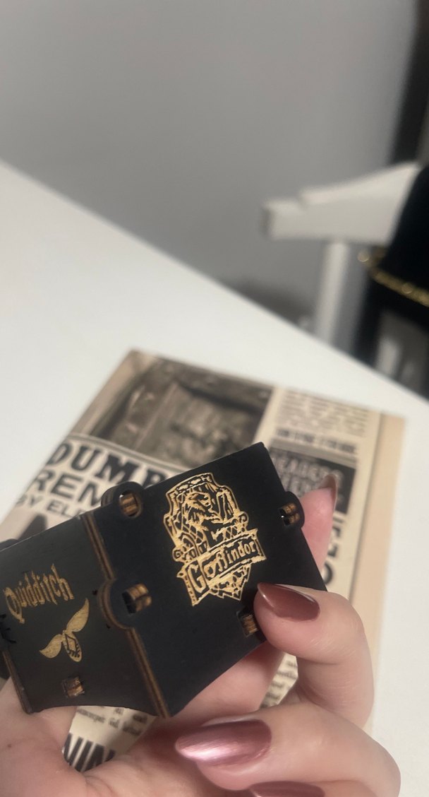 Harry Potter Ahşap Müzik Kutusu - Görsel 5