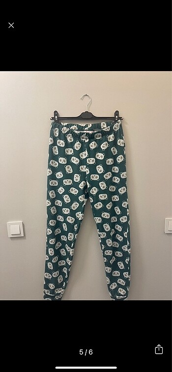 s Beden çeşitli Renk Penti Termal Pijama Takımı