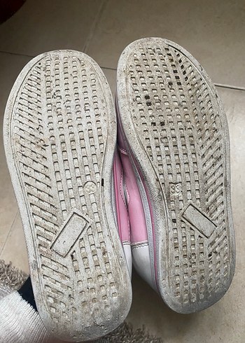 Kız Çocuk Pembe Frozen II Cırtlı Spor Ayakkabı - Görsel 5