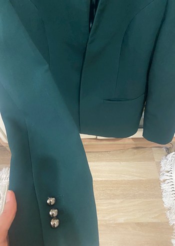 Koton Koton Yeşil Kadın Blazer Ceket