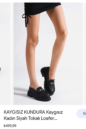 Siyah loafer