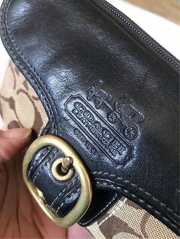  Beden Coach el çantası portföy y2k vintage