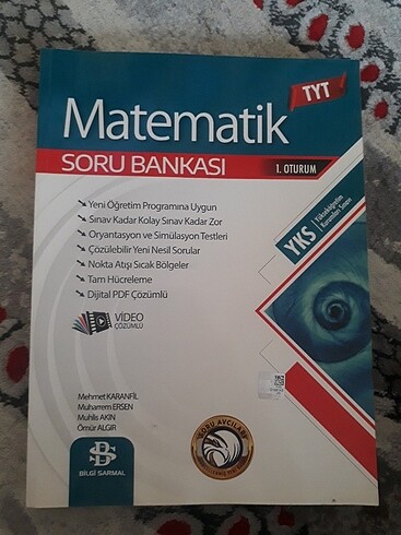 TYT MATEMATİK BİLGİ SARMAL YAYINLARI 22-23 BASIM