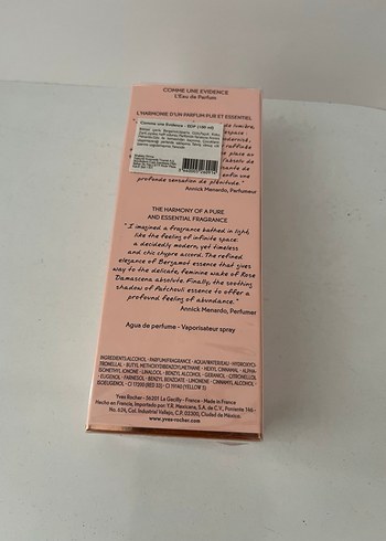 Yves Rocher Yves Rocher Evidence Kadın Parfüm 100 ml EDP