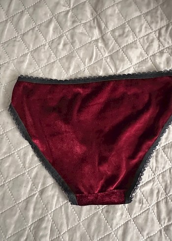 diğer Beden bordo Renk Bordo Gotik Dantelli Sütyen Takımı
