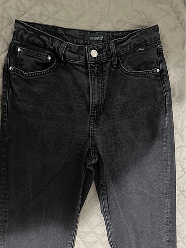 Mom jeans mavi marka pantolon