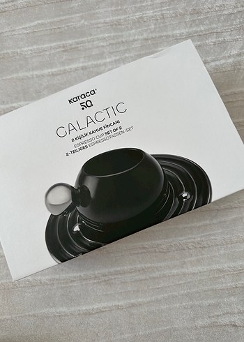 Karaca Galactic 2'li Espresso Fincan Seti