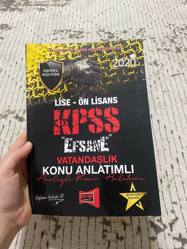 KPSS Konu Anlatımlı Kitap 2020 5 kitap - Görsel 4