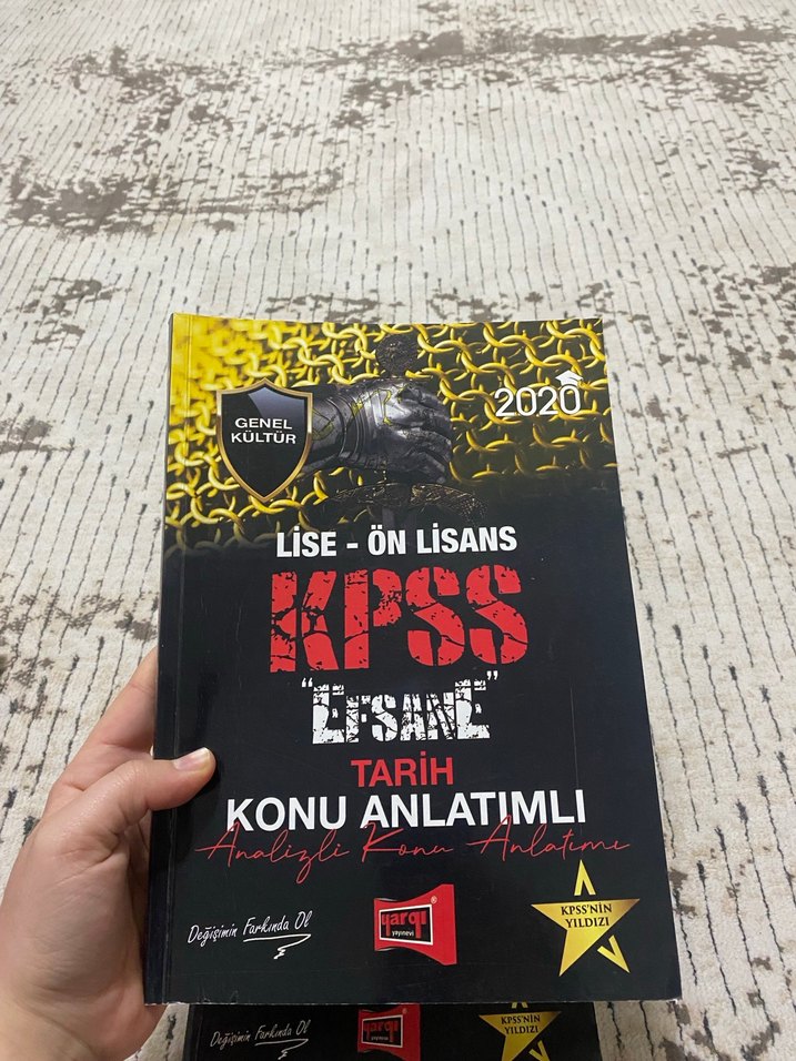 KPSS Konu Anlatımlı Kitap 2020 5 kitap - Görsel 3