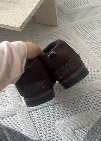 38,5 Beden kahverengi Renk Kahverengi Süet Kürklü Kadın Bot