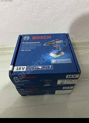 Bosch 3 lu set kırıcı +taslama+matkap+2 tane batarya şarj cihazı