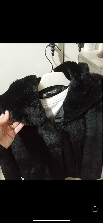 Benetton Peluş mont