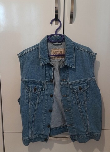 Mavi Jeans Kot yelek mavi