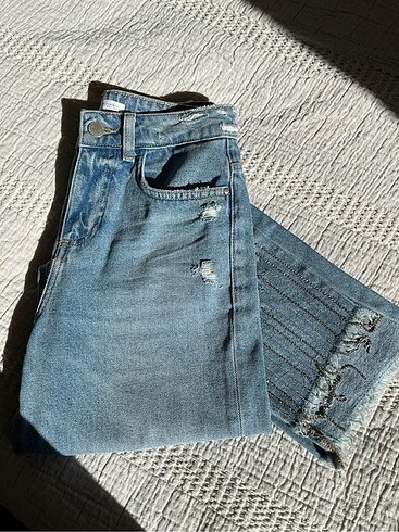 Zara slim fit mom jean pantolon