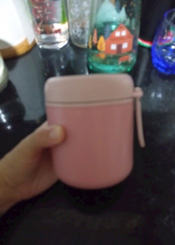 Beden pembe Renk Pembe Renkli Pastel Yiyecek Kabı
