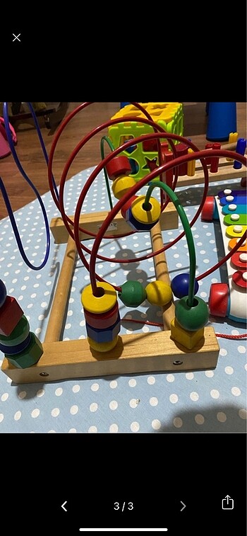 Beden İkea büyük helezon ve fisher price ksilofon