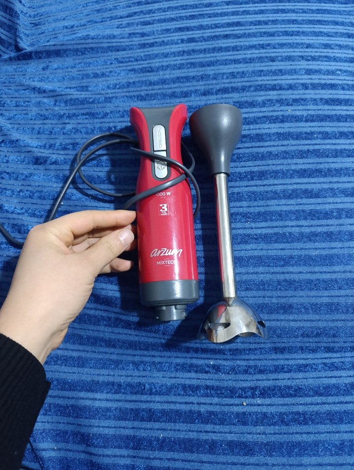 Kırmızı El Blenderı - Görsel 2