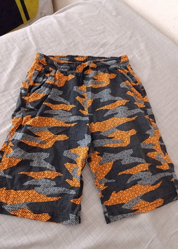 LC Waikiki Erkek Gri Yılan Desenli Midi Pijama - Görsel 3