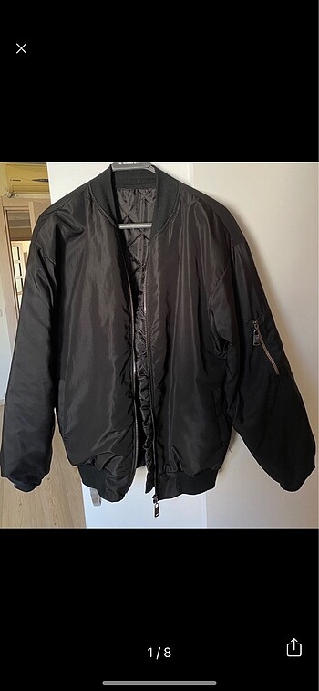 siyah bomber ceket