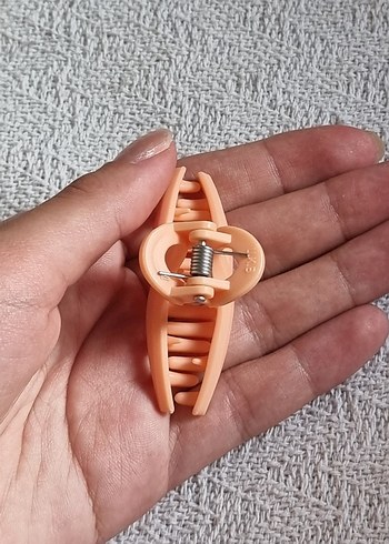 Accessorize Turuncu Plastik Saç Tokası Seti
