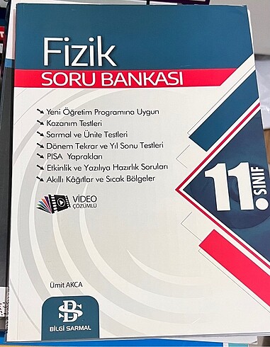 Bilgi Sarmal 11. Sınıf Fizik Soru Bankası