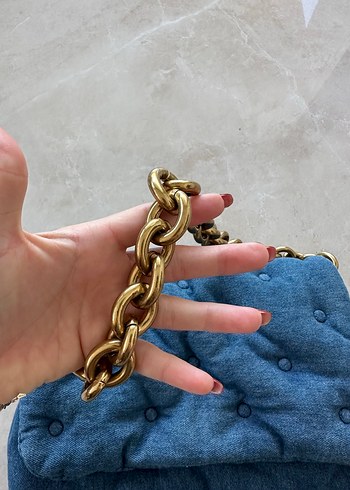 Zara denim çanta - Görsel 4