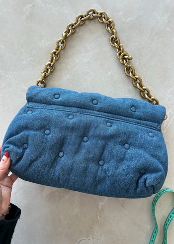 Zara denim çanta - Görsel 8