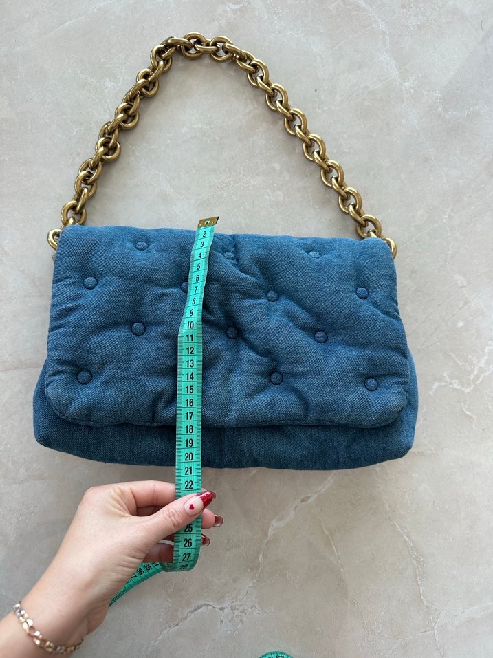 Zara denim çanta - Görsel 2