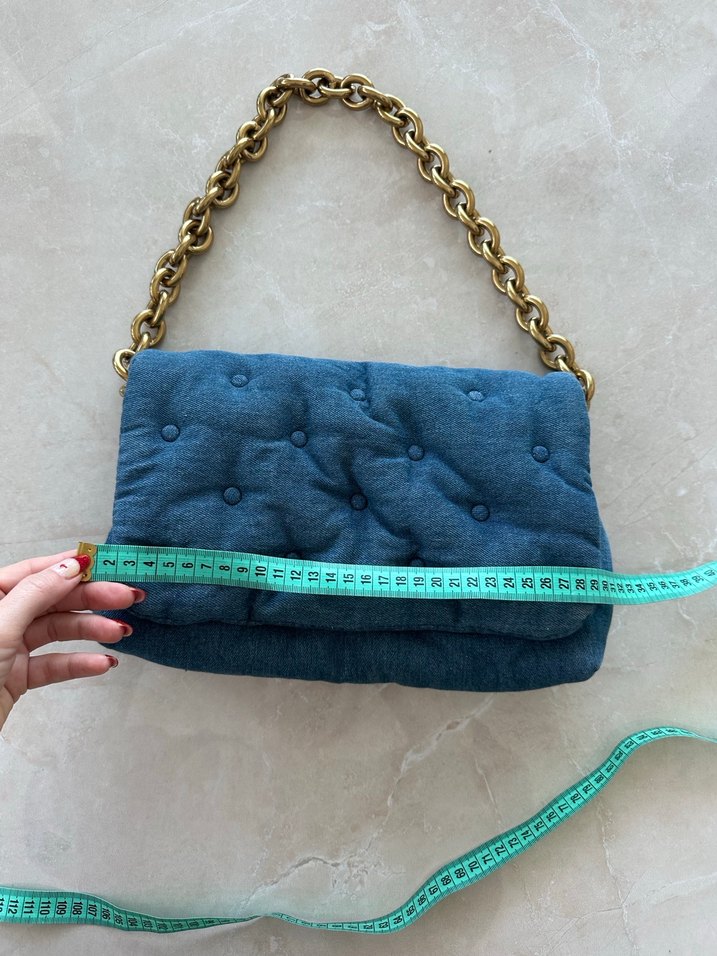 Zara denim çanta - Görsel 3