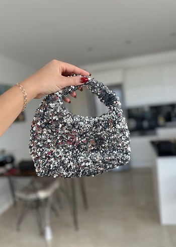 H&M pullu çanta - Görsel 3