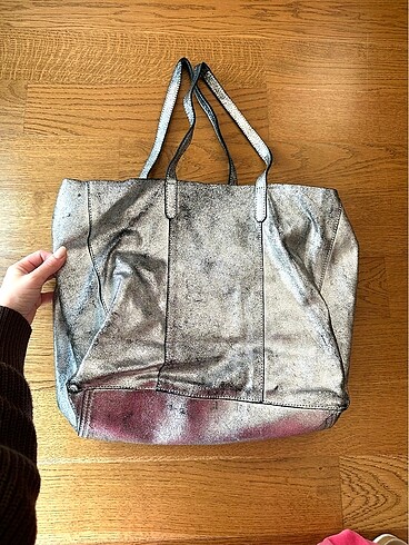 Mango hakiki deri shopper