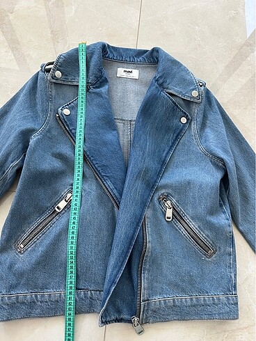 Mavi Jeans Mavi denim biker ceket