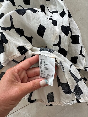 m Beden çeşitli Renk H&M keten bluz