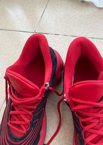 Nike Kırmızı Siyah Basketbol Ayakkabısı - Görsel 7