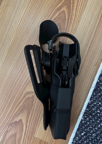 Koyu Bej Oyuncak Tabanca Kılıfı - Görsel 2