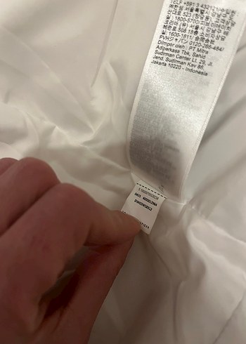 Tommy hilfiger beyaz kaz tüyü mont - Görsel 7