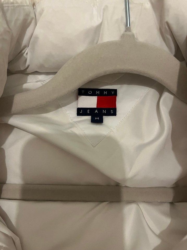 Tommy hilfiger beyaz kaz tüyü mont - Görsel 3
