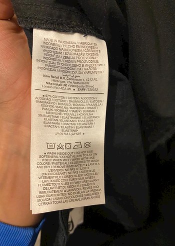 Nike erkek siyah kargo pantolon - Görsel 7