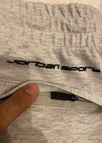 Nike Jordan Gri Renk Eşofman Altı - Görsel 5