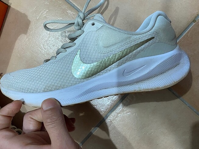 Nike logo detay orijinal spor ayakkabısı