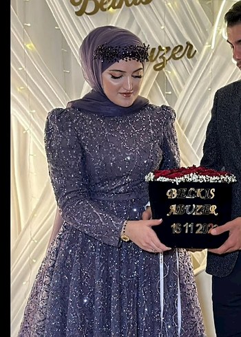 Abiye tesettür abiye